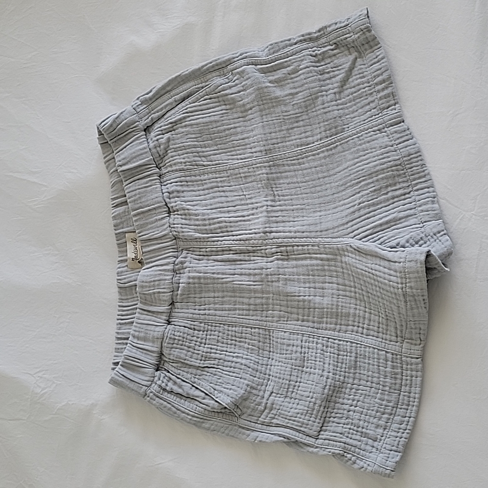 Madewell Lightspun Easy Pull-On Shorts (S)